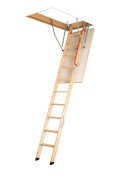 Skladacie s dreveným rebríkom